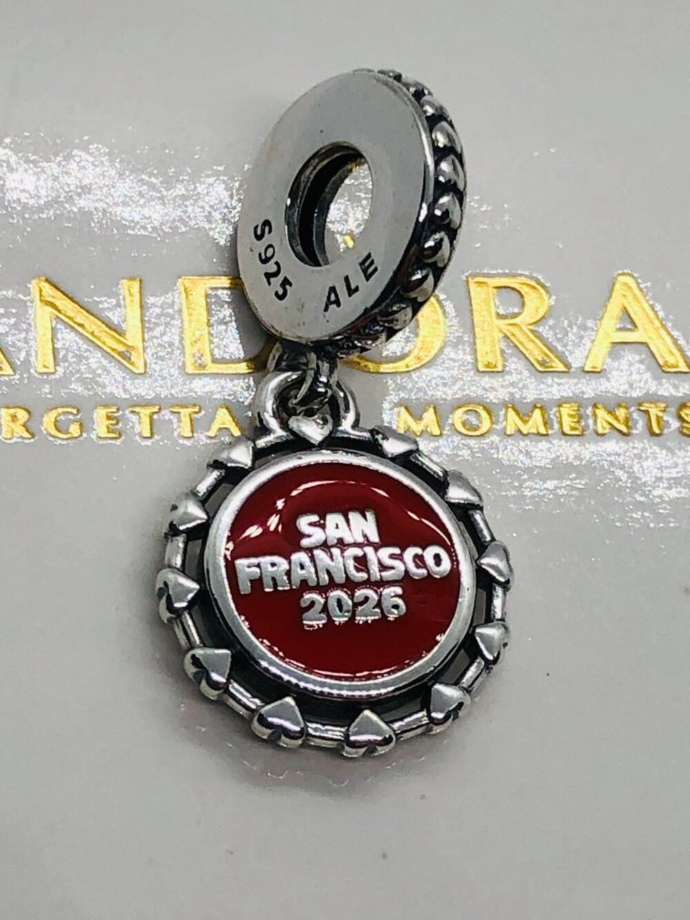 Pandora San Francisco 2026 Exclusive Dangle charm S925 Silver with box
